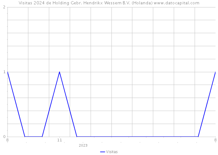 Visitas 2024 de Holding Gebr. Hendrikx Wessem B.V. (Holanda) 