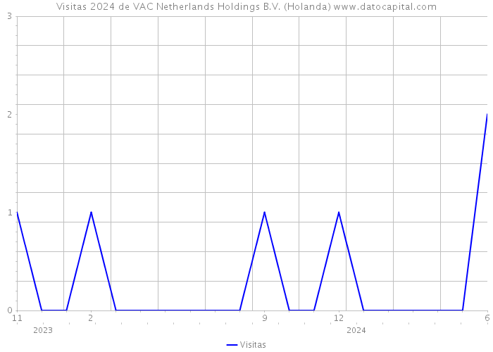 Visitas 2024 de VAC Netherlands Holdings B.V. (Holanda) 