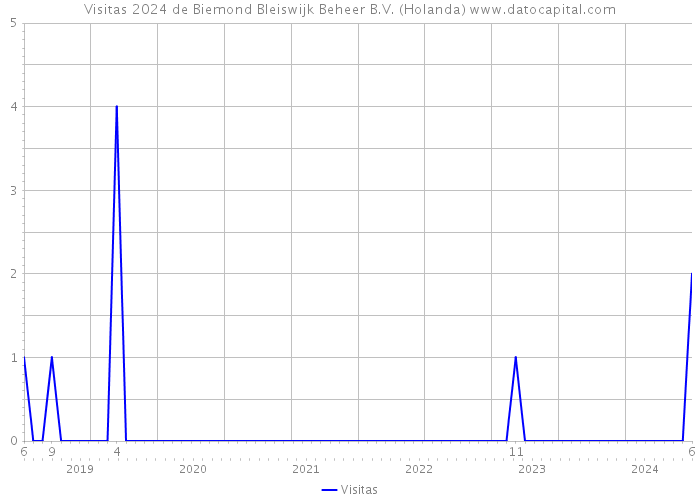 Visitas 2024 de Biemond Bleiswijk Beheer B.V. (Holanda) 