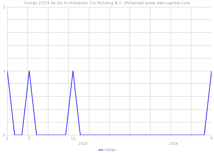 Visitas 2024 de De Architekten Cie Holding B.V. (Holanda) 