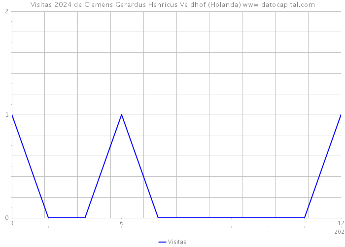 Visitas 2024 de Clemens Gerardus Henricus Veldhof (Holanda) 