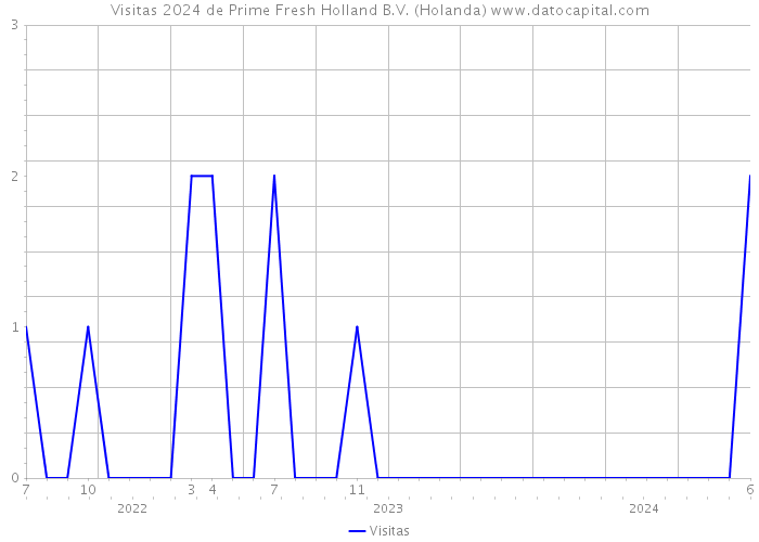 Visitas 2024 de Prime Fresh Holland B.V. (Holanda) 