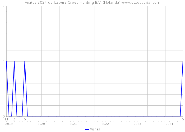 Visitas 2024 de Jaspers Groep Holding B.V. (Holanda) 