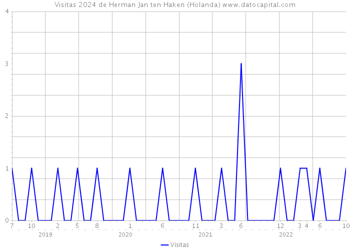 Visitas 2024 de Herman Jan ten Haken (Holanda) 