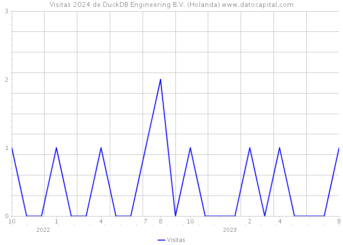 Visitas 2024 de DuckDB Engineering B.V. (Holanda) 