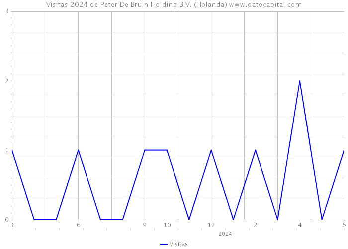 Visitas 2024 de Peter De Bruin Holding B.V. (Holanda) 