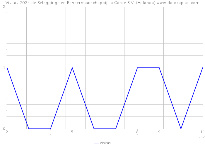 Visitas 2024 de Belegging- en Beheermaatschappij La Garde B.V. (Holanda) 