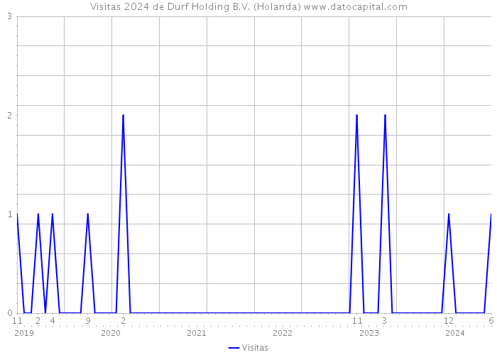 Visitas 2024 de Durf Holding B.V. (Holanda) 