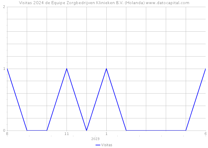 Visitas 2024 de Equipe Zorgbedrijven Klinieken B.V. (Holanda) 