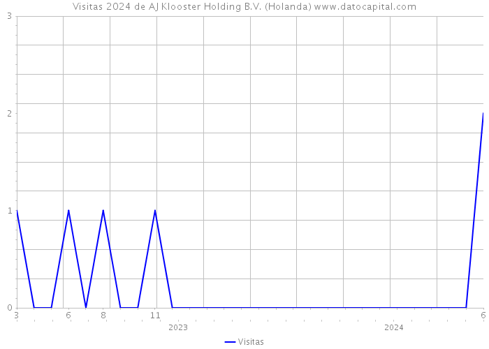 Visitas 2024 de AJ Klooster Holding B.V. (Holanda) 