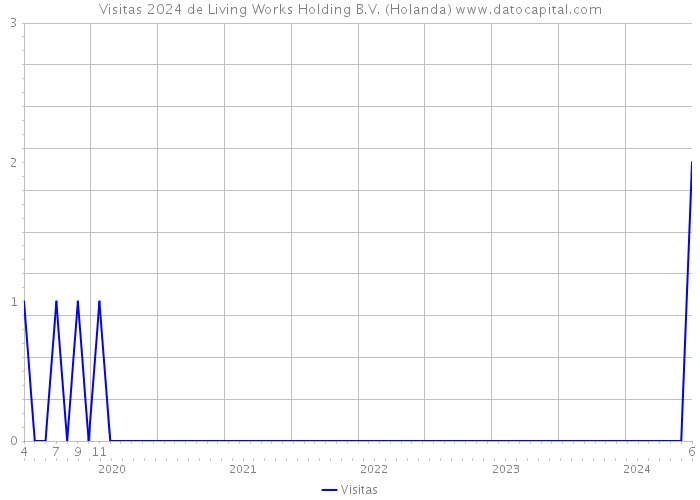 Visitas 2024 de Living Works Holding B.V. (Holanda) 