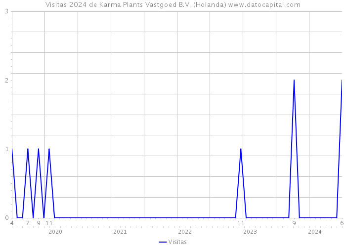 Visitas 2024 de Karma Plants Vastgoed B.V. (Holanda) 