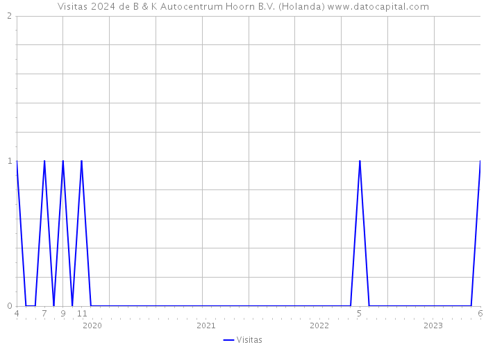 Visitas 2024 de B & K Autocentrum Hoorn B.V. (Holanda) 