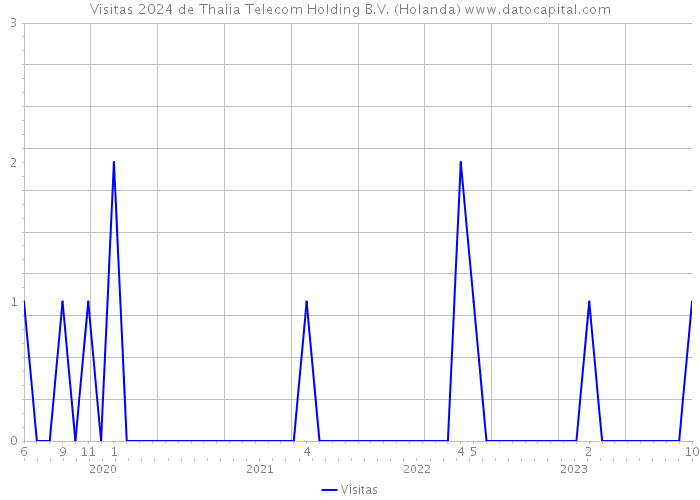 Visitas 2024 de Thalia Telecom Holding B.V. (Holanda) 