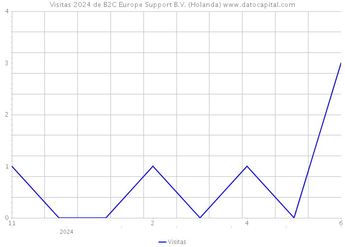 Visitas 2024 de B2C Europe Support B.V. (Holanda) 