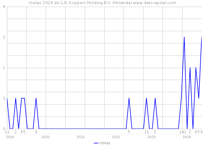 Visitas 2024 de G.R. Koppers Holding B.V. (Holanda) 