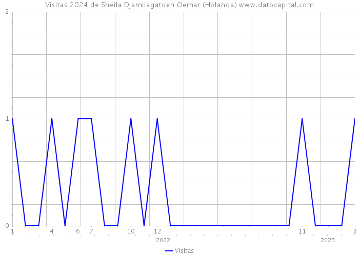 Visitas 2024 de Sheila Djamilagatoen Oemar (Holanda) 