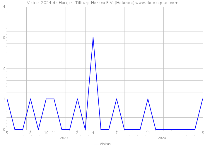 Visitas 2024 de Hartjes-Tilburg Horeca B.V. (Holanda) 