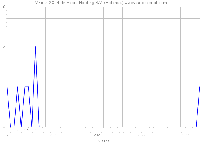 Visitas 2024 de Vabix Holding B.V. (Holanda) 