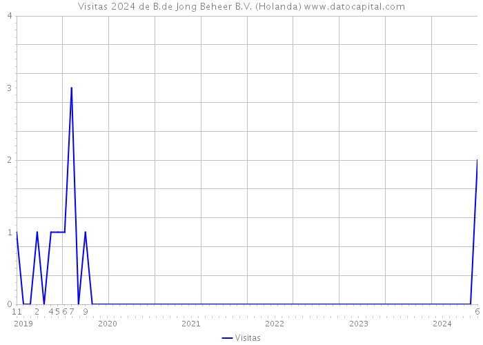 Visitas 2024 de B.de Jong Beheer B.V. (Holanda) 