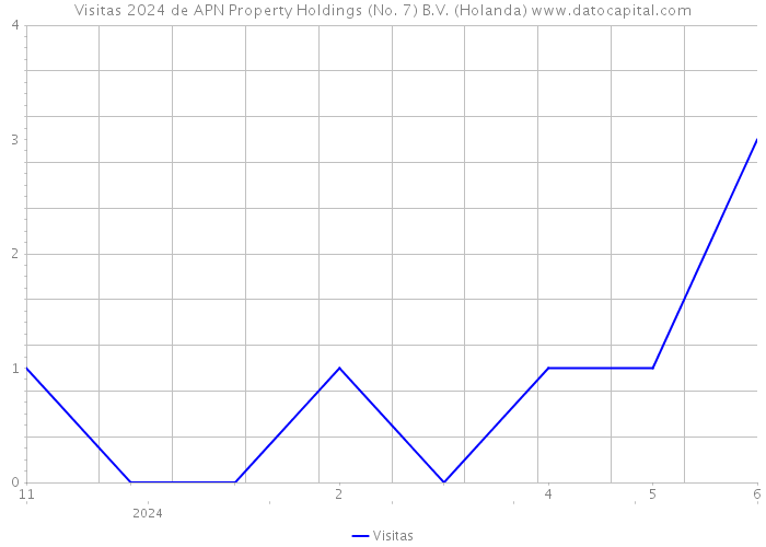 Visitas 2024 de APN Property Holdings (No. 7) B.V. (Holanda) 
