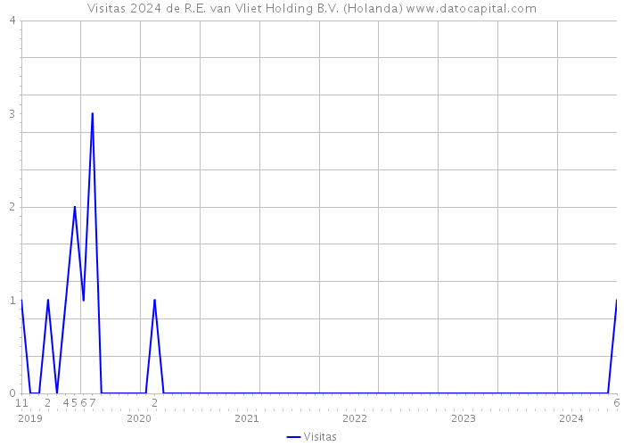 Visitas 2024 de R.E. van Vliet Holding B.V. (Holanda) 