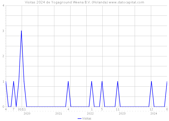 Visitas 2024 de Yogaground Weena B.V. (Holanda) 