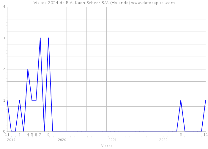 Visitas 2024 de R.A. Kaan Beheer B.V. (Holanda) 