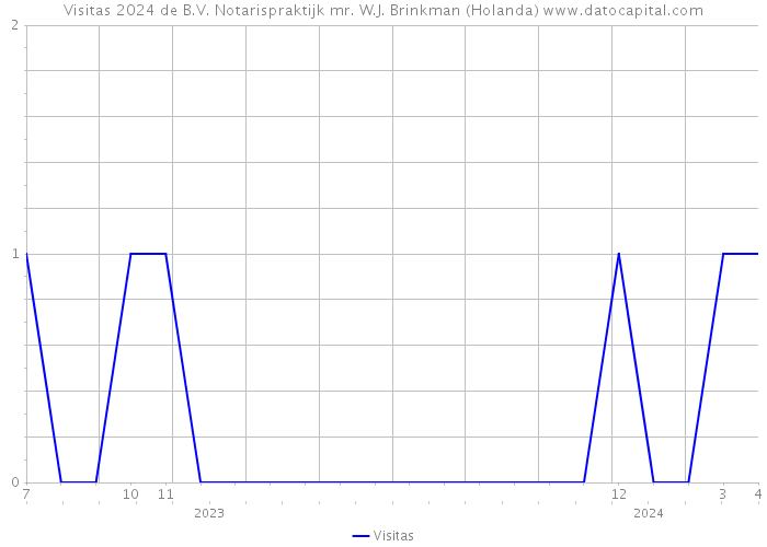 Visitas 2024 de B.V. Notarispraktijk mr. W.J. Brinkman (Holanda) 