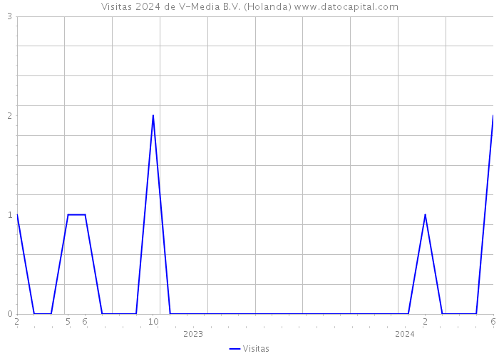 Visitas 2024 de V-Media B.V. (Holanda) 