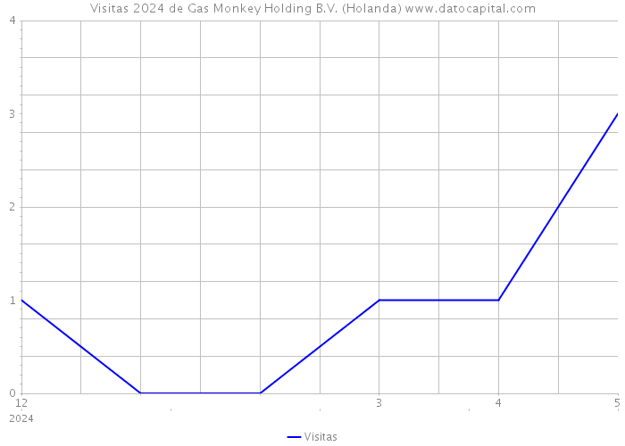Visitas 2024 de Gas Monkey Holding B.V. (Holanda) 