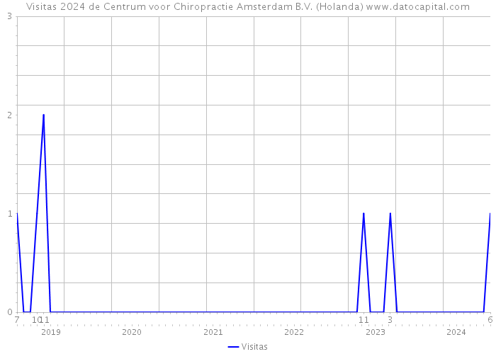 Visitas 2024 de Centrum voor Chiropractie Amsterdam B.V. (Holanda) 