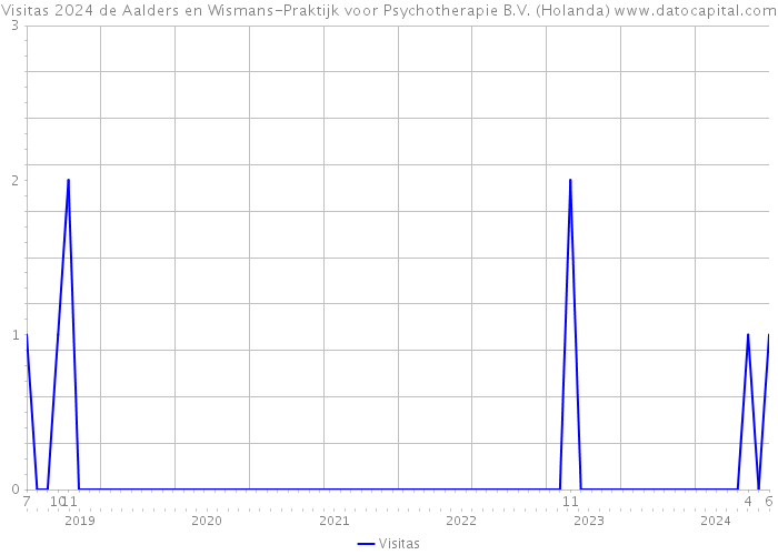 Visitas 2024 de Aalders en Wismans-Praktijk voor Psychotherapie B.V. (Holanda) 