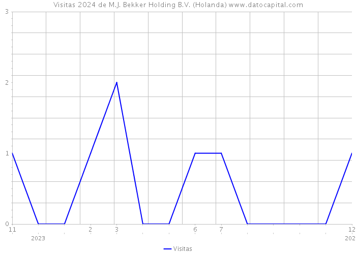 Visitas 2024 de M.J. Bekker Holding B.V. (Holanda) 