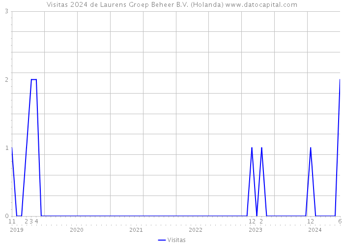 Visitas 2024 de Laurens Groep Beheer B.V. (Holanda) 