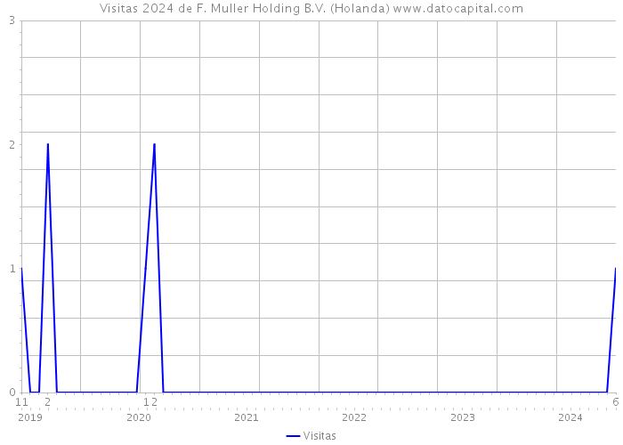 Visitas 2024 de F. Muller Holding B.V. (Holanda) 