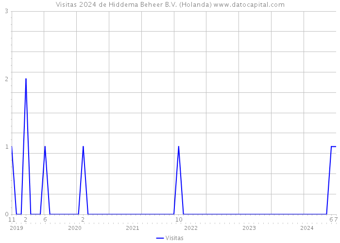 Visitas 2024 de Hiddema Beheer B.V. (Holanda) 