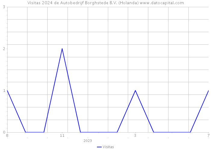 Visitas 2024 de Autobedrijf Borghstede B.V. (Holanda) 