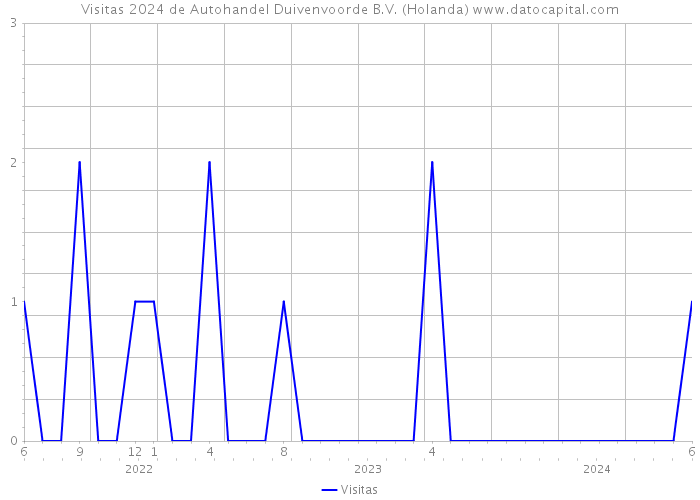 Visitas 2024 de Autohandel Duivenvoorde B.V. (Holanda) 