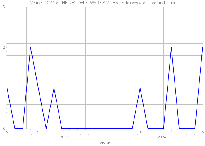 Visitas 2024 de HEINEN DELFTWARE B.V. (Holanda) 