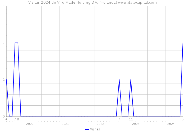 Visitas 2024 de Viro Made Holding B.V. (Holanda) 