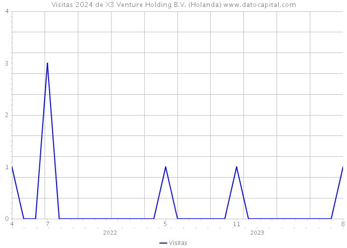 Visitas 2024 de X3 Venture Holding B.V. (Holanda) 