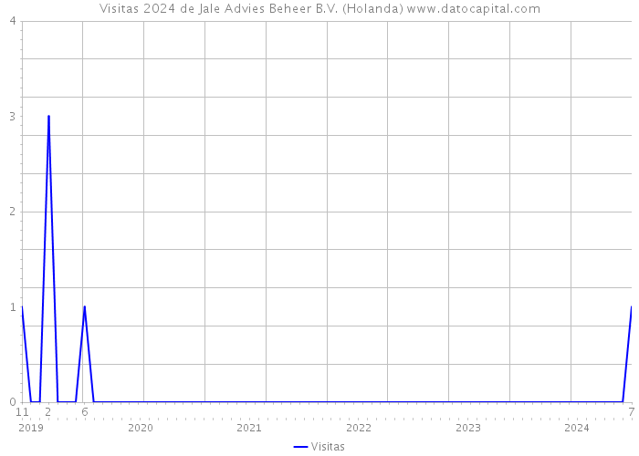 Visitas 2024 de Jale Advies Beheer B.V. (Holanda) 