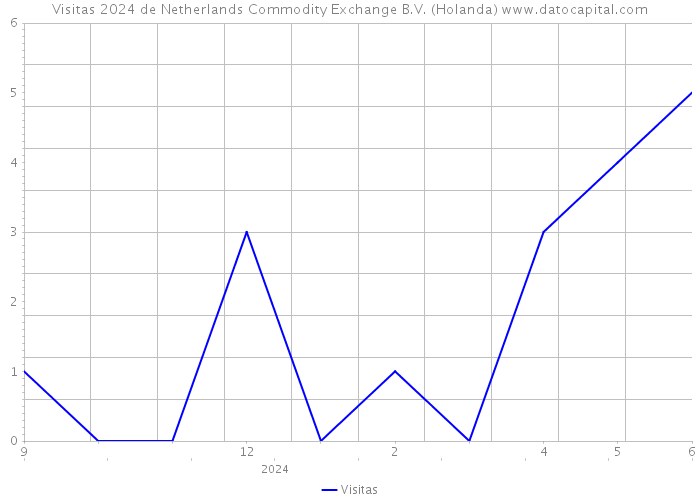 Visitas 2024 de Netherlands Commodity Exchange B.V. (Holanda) 