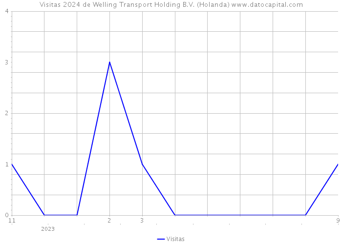 Visitas 2024 de Welling Transport Holding B.V. (Holanda) 
