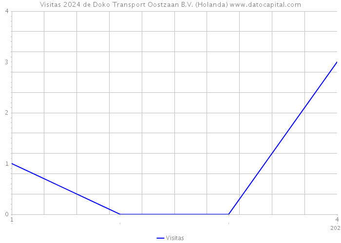 Visitas 2024 de Doko Transport Oostzaan B.V. (Holanda) 