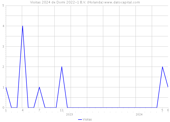 Visitas 2024 de Domi 2022-1 B.V. (Holanda) 