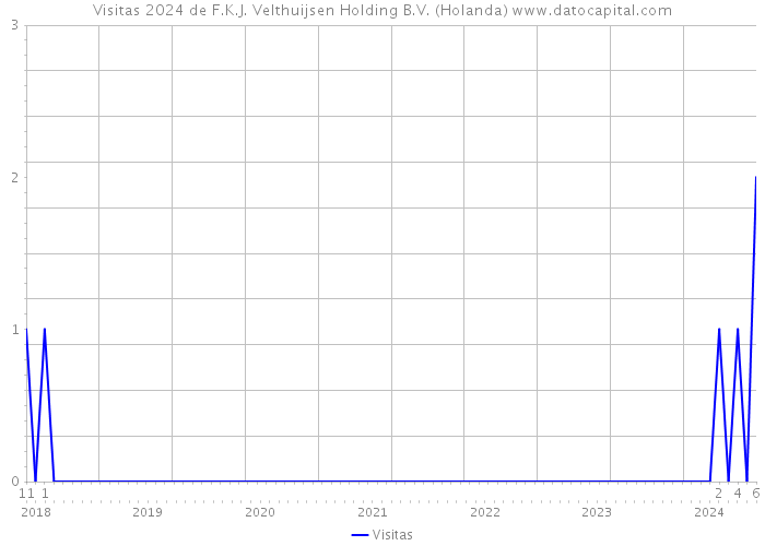 Visitas 2024 de F.K.J. Velthuijsen Holding B.V. (Holanda) 