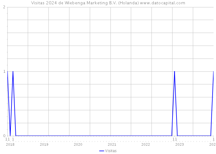 Visitas 2024 de Wiebenga Marketing B.V. (Holanda) 
