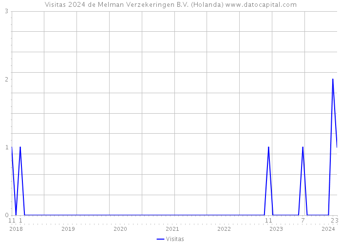 Visitas 2024 de Melman Verzekeringen B.V. (Holanda) 